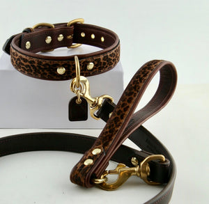 Genuine Leather Dog Collar: Monroe Collar